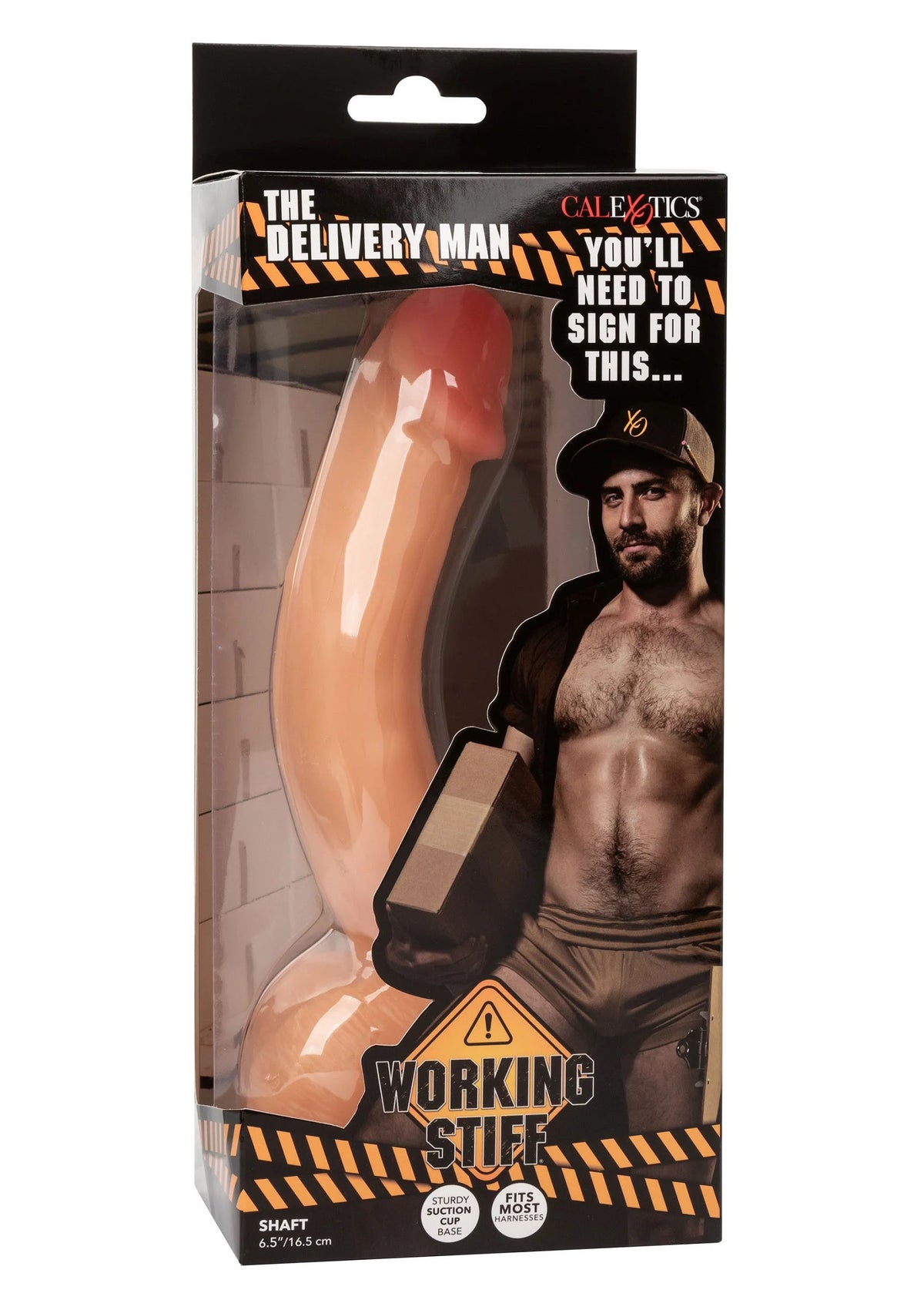 Bestel: Working Stiff The Delivery Man by CalExotics - bij Happytoys: de erotische sex webshop | liever Happy dan Easy ⭐⭐⭐⭐⭐