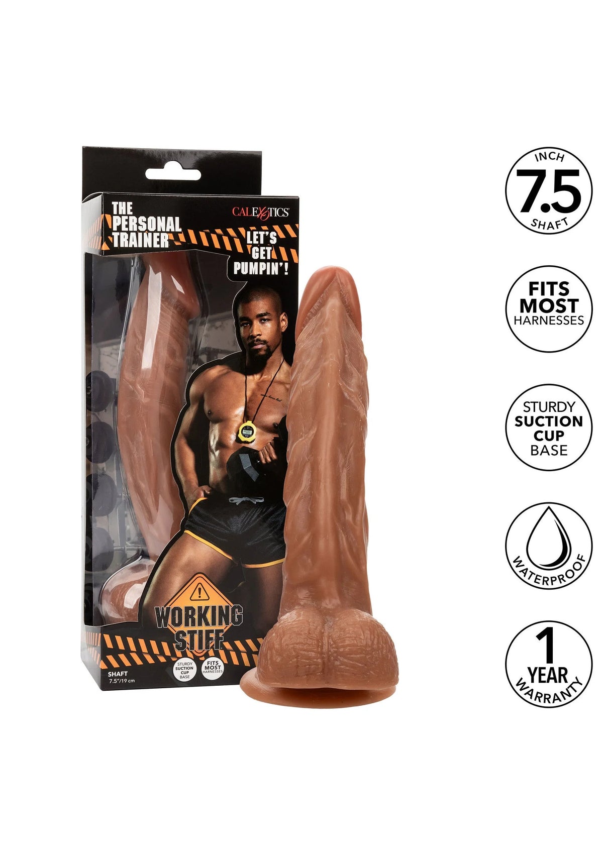 Bestel: Working Stiff The Personal Trainer by CalExotics - bij Happytoys: de erotische sex webshop | liever Happy dan Easy ⭐⭐⭐⭐⭐