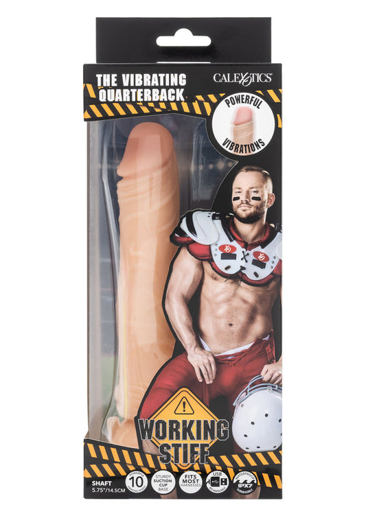 Bestel: The Vibrating Quaterback by CalExotics Working Stiff - bij Happytoys: de erotische sex webshop | liever Happy dan Easy ⭐⭐⭐⭐⭐