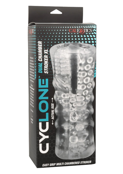 Bestel: Cyclone Dual Chamber Stroker XL by Calexotics - bij Happytoys: de erotische sex webshop | liever Happy dan Easy ⭐⭐⭐⭐⭐