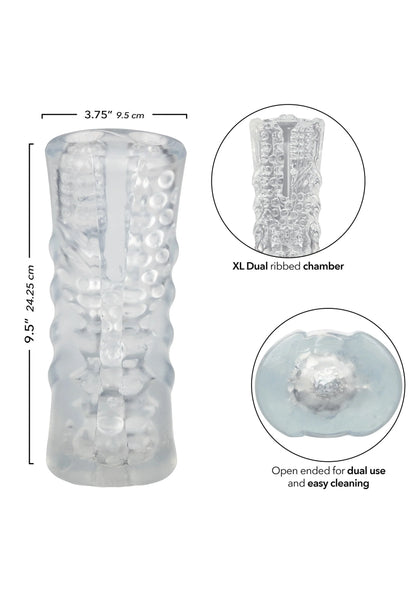 Bestel: Cyclone Dual Chamber Stroker XL by Calexotics - bij Happytoys: de erotische sex webshop | liever Happy dan Easy ⭐⭐⭐⭐⭐