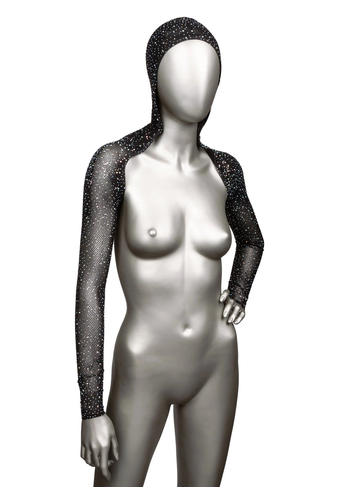 Bestel: Radiance Hooded Shoulder Shrug by CalExotics - bij Happytoys: de erotische sex webshop | liever Happy dan Easy ⭐⭐⭐⭐⭐
