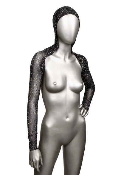 Bestel: Radiance Hooded Shoulder Shrug by CalExotics - bij Happytoys: de erotische sex webshop | liever Happy dan Easy ⭐⭐⭐⭐⭐