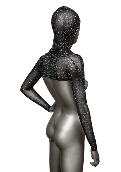 Bestel: Radiance Hooded Shoulder Shrug by CalExotics - bij Happytoys: de erotische sex webshop | liever Happy dan Easy ⭐⭐⭐⭐⭐
