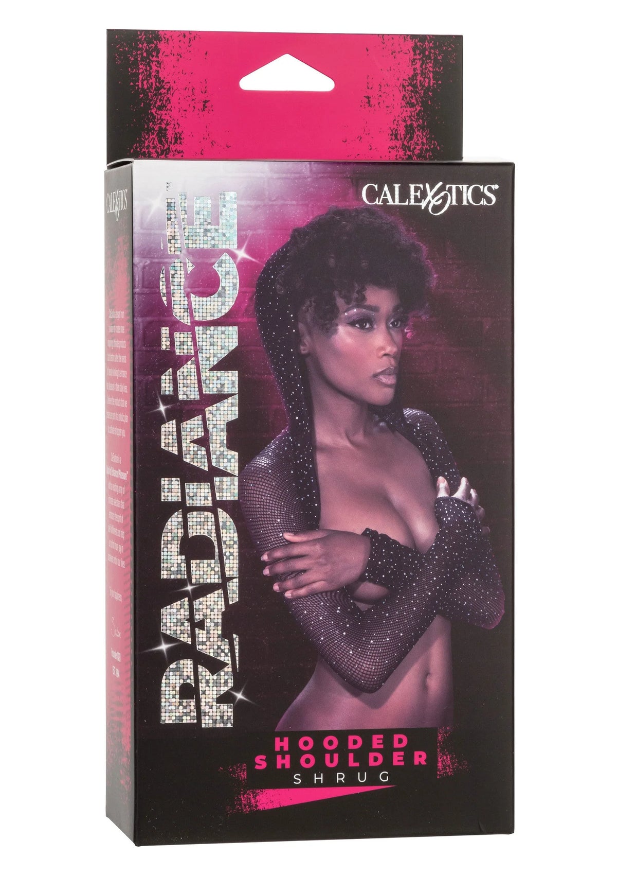 Bestel: Radiance Hooded Shoulder Shrug by CalExotics - bij Happytoys: de erotische sex webshop | liever Happy dan Easy ⭐⭐⭐⭐⭐