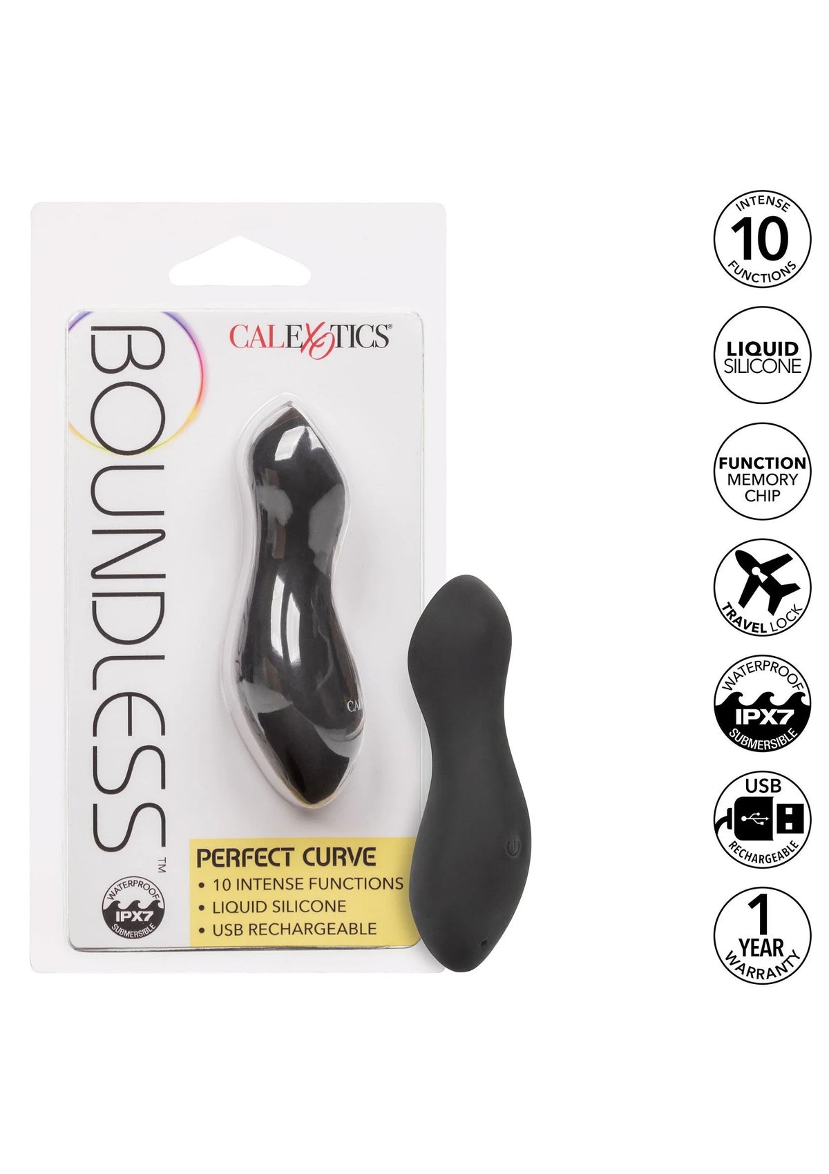 Bestel: Boundless Perfect Curve by CalExotics - bij Happytoys: de erotische sex webshop | liever Happy dan Easy ⭐⭐⭐⭐⭐