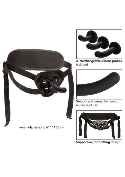 Bestel: Boundless Silicone Curve Pegging Kit by CalExotics - bij Happytoys: de erotische sex webshop | liever Happy dan Easy ⭐⭐⭐⭐⭐