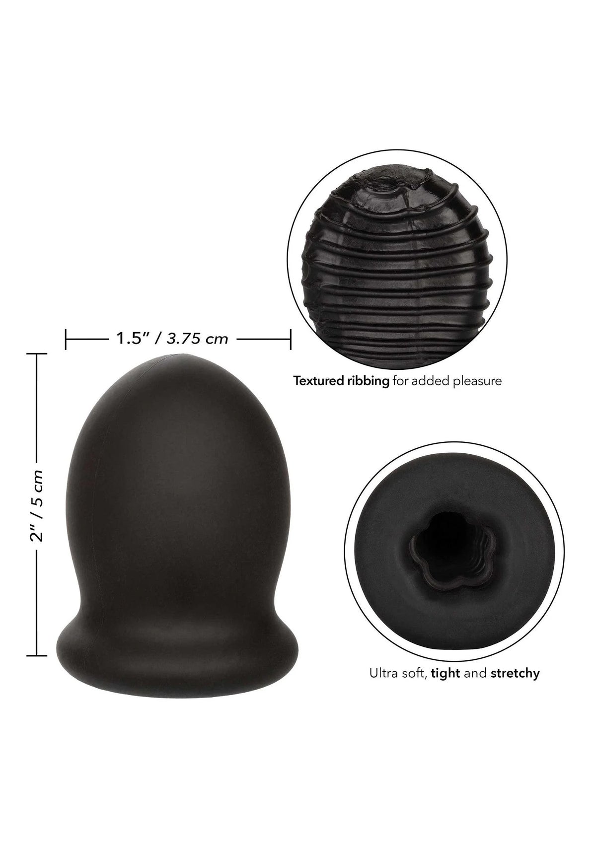 Bestel: Boundless FTM Stroker 2'/5 cm by CalExotics - bij Happytoys: de erotische sex webshop | liever Happy dan Easy ⭐⭐⭐⭐⭐
