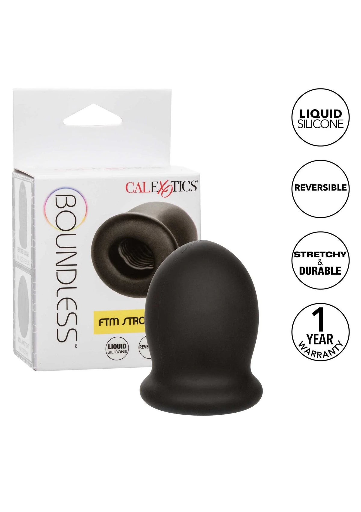 Bestel: Boundless FTM Stroker 2'/5 cm by CalExotics - bij Happytoys: de erotische sex webshop | liever Happy dan Easy ⭐⭐⭐⭐⭐