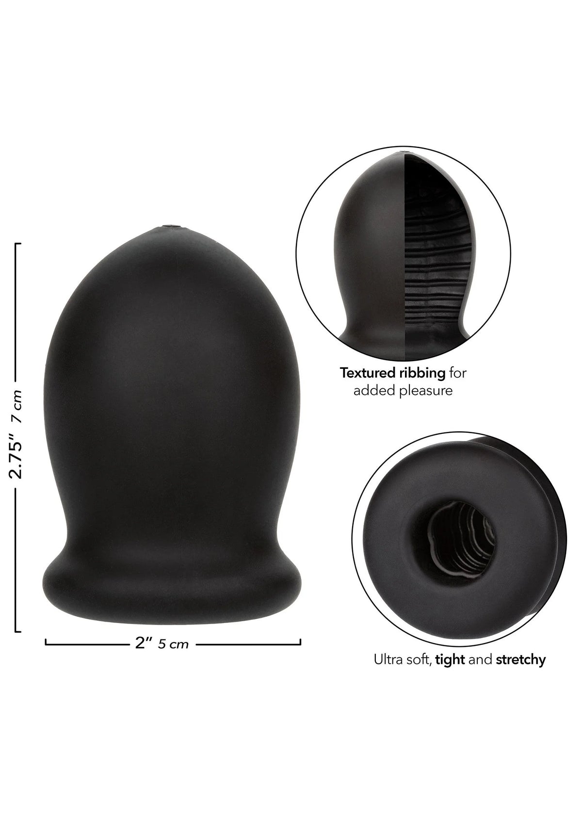 Bestel: Boundless Rechargeable Vibrating FTM Stroker by CalExotics - bij Happytoys: de erotische sex webshop | liever Happy dan Easy ⭐⭐⭐⭐⭐