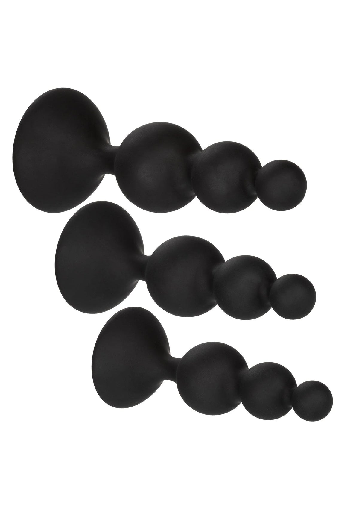 Bestel: Silicone Beaded Anal Kit by CalExotics - bij Happytoys: de erotische sex webshop | liever Happy dan Easy ⭐⭐⭐⭐⭐