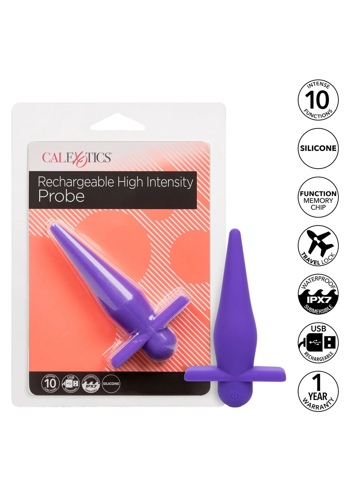 Bestel: High Intensity Probe by CalExotics - bij Happytoys: de erotische sex webshop | liever Happy dan Easy ⭐⭐⭐⭐⭐