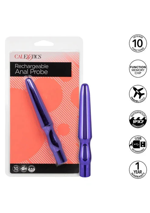 Rechargeable Anal Probe by CalExotics - Happytoys Sexshop: online sex shop for Feeling Happy & Easy 😊 - Discreet geleverd