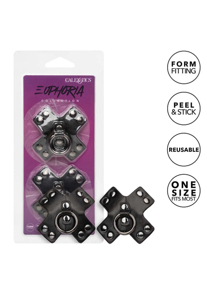 Bestel: Euphoria Collection O - Ring Pasties by CalExotics - bij Happytoys: de erotische sex webshop | liever Happy dan Easy ⭐⭐⭐⭐⭐