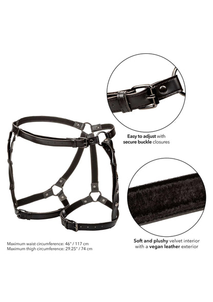 Bestel: Euphoria Collection Plus Size Riding Thigh Harness by CalExotics - bij Happytoys: de erotische sex webshop | liever Happy dan Easy ⭐⭐⭐⭐⭐