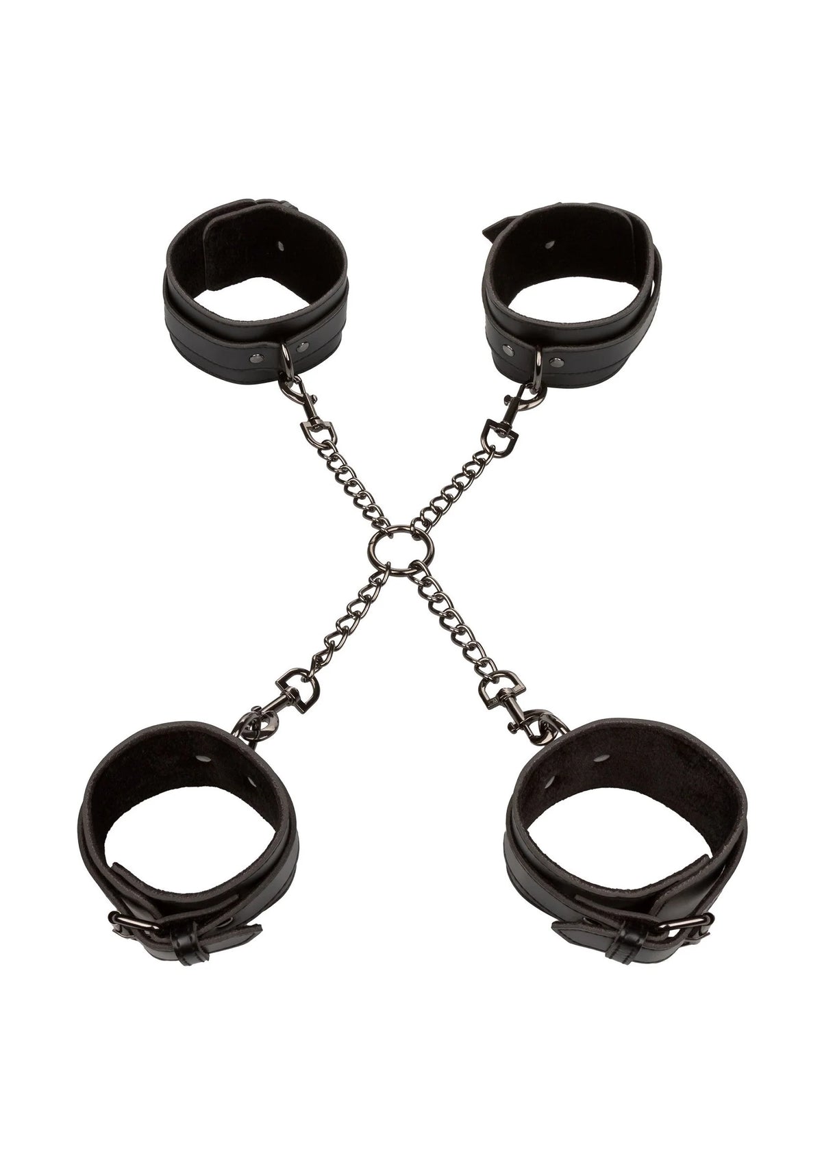 Bestel: Euphoria Collection Hog Tie by CalExotics - bij Happytoys: de erotische sex webshop | liever Happy dan Easy ⭐⭐⭐⭐⭐ - Default Title - 16710 - BLACK