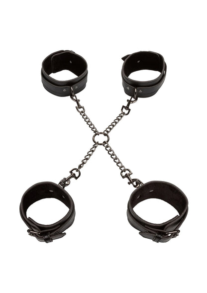 Bestel: Euphoria Collection Hog Tie by CalExotics - bij Happytoys: de erotische sex webshop | liever Happy dan Easy ⭐⭐⭐⭐⭐ - Default Title - 16710 - BLACK