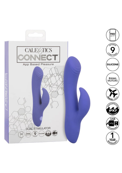 Bestel: Calex Connect Dual Stimulator by CalExotics - bij Happytoys: de erotische sex webshop | liever Happy dan Easy ⭐⭐⭐⭐⭐