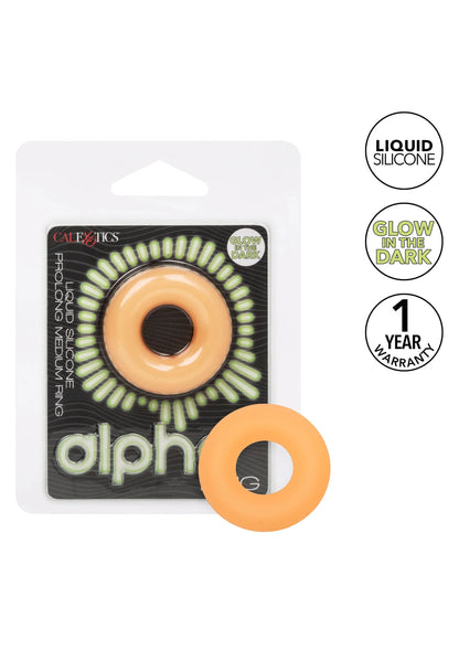 Bestel: Silicone Prolong Medium Ring by CalExotics - bij Happytoys: de erotische sex webshop | liever Happy dan Easy ⭐⭐⭐⭐⭐