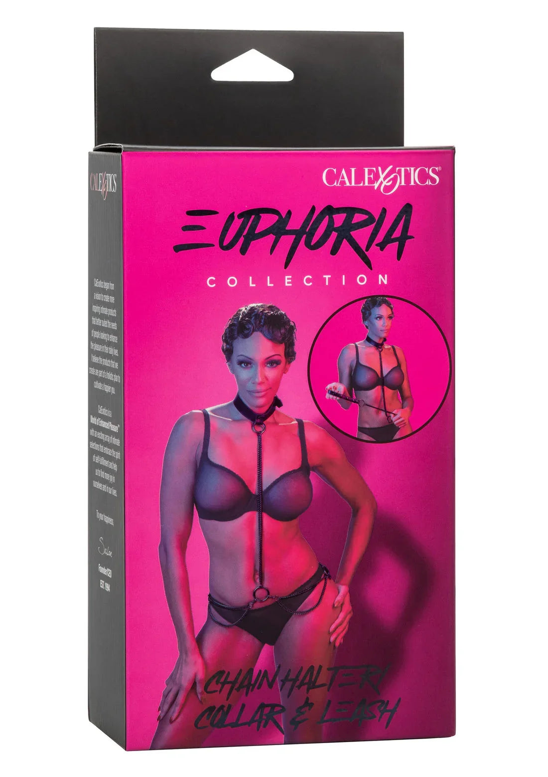 Chain Halter & Collar by CalExotics - Happytoys Sexshop: online sex shop for Feeling Happy & Easy 😊 - Discreet geleverd
