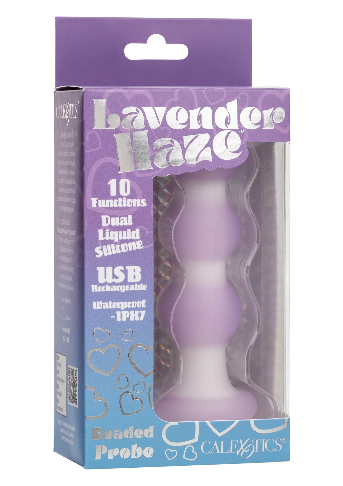 Bestel: Lavender Haze Beaded Probe by CalExotics - bij Happytoys: de erotische sex webshop | liever Happy dan Easy ⭐⭐⭐⭐⭐