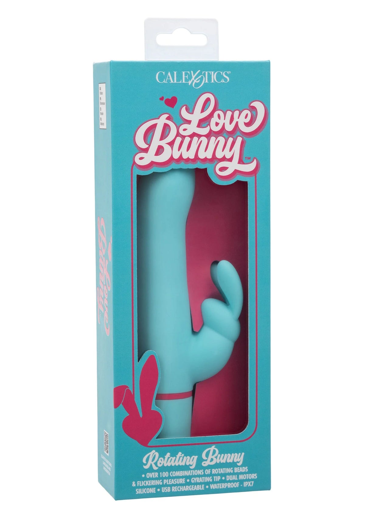 Bestel: Love Bunny Rotating Bunny by CalExotics - bij Happytoys: de erotische sex webshop | liever Happy dan Easy ⭐⭐⭐⭐⭐
