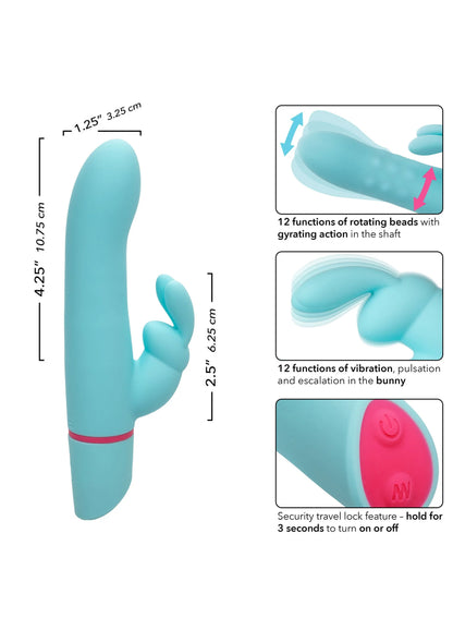 Bestel: Love Bunny Rotating Bunny by CalExotics - bij Happytoys: de erotische sex webshop | liever Happy dan Easy ⭐⭐⭐⭐⭐