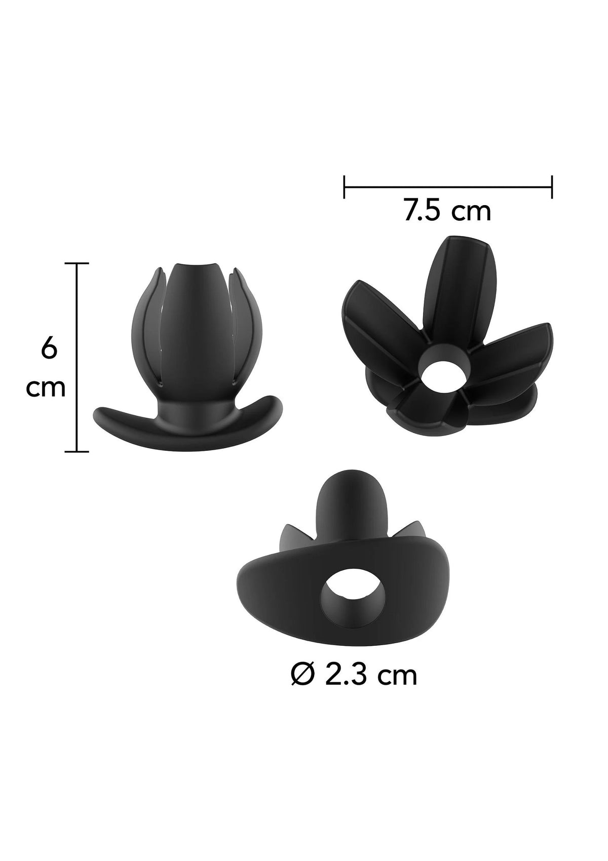 Bestel: Extreme Spreader 4 - Way Plug by Hidden Desire - bij Happytoys: de erotische sex webshop | liever Happy dan Easy ⭐⭐⭐⭐⭐