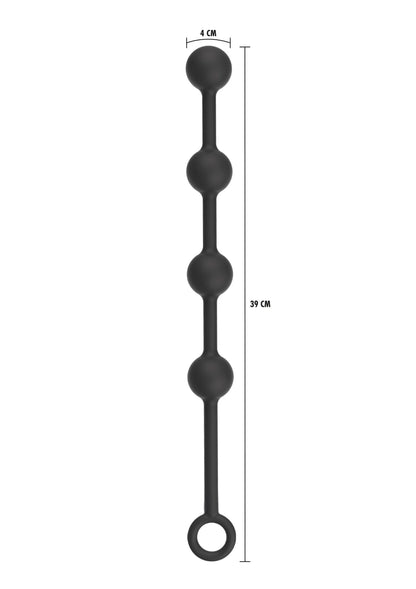 Bestel: Extreme Heavy Anal Balls Large by Hidden Desire - bij Happytoys: de erotische sex webshop | liever Happy dan Easy ⭐⭐⭐⭐⭐