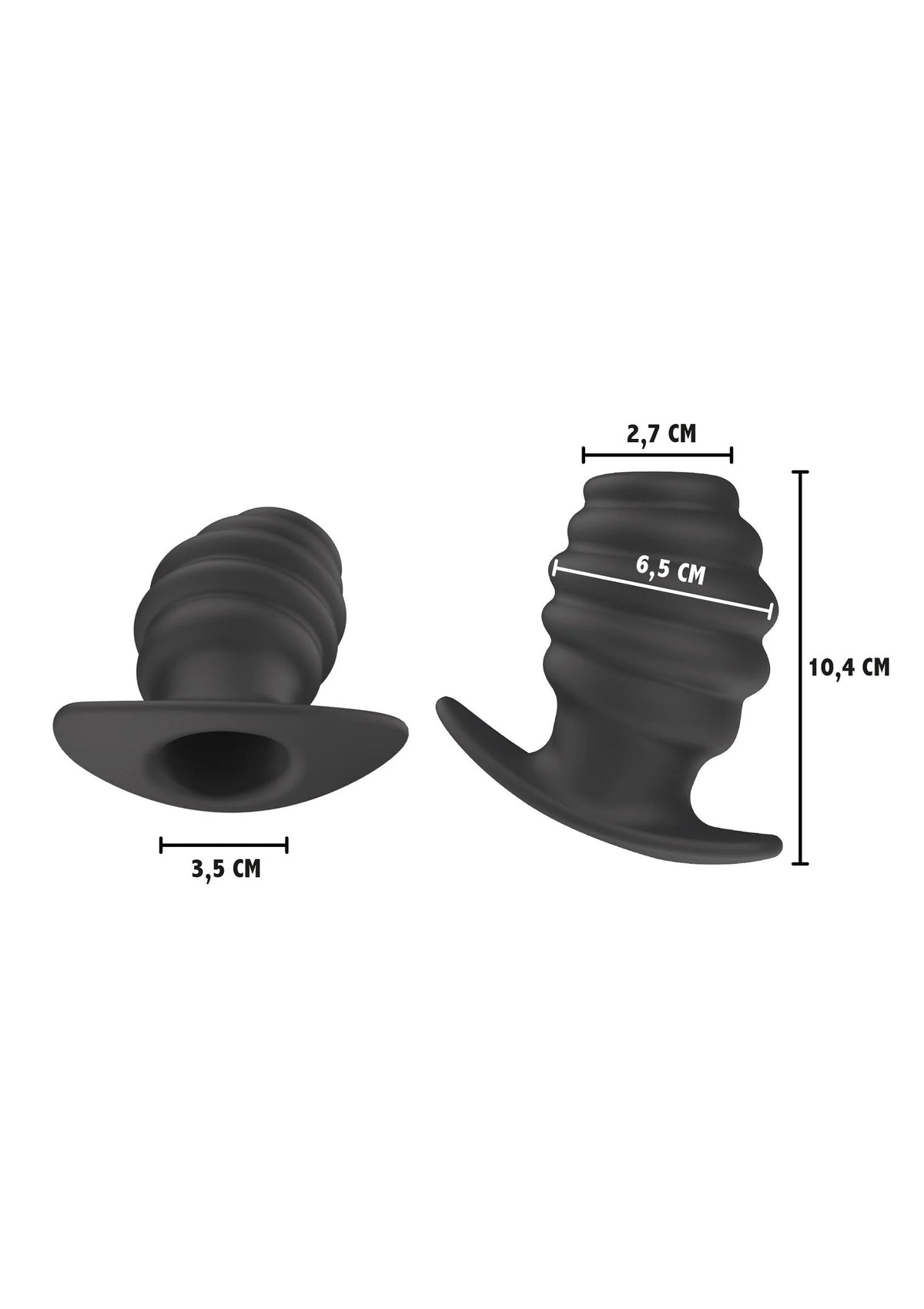 Bestel: Extreme Invader Open Plug XLarge by Hidden Desire - bij Happytoys: de erotische sex webshop | liever Happy dan Easy ⭐⭐⭐⭐⭐