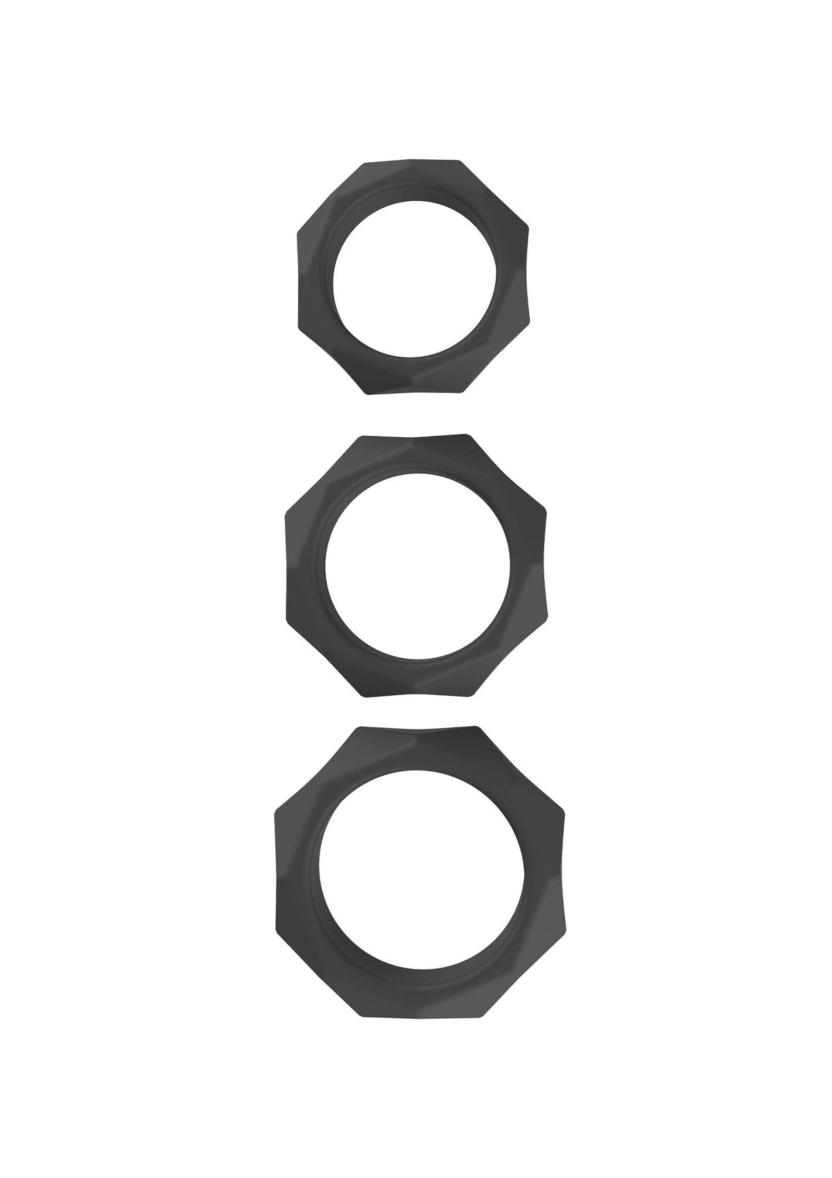 Bestel: Extreme Heavy C - Ring Set by Hidden Desire - bij Happytoys: de erotische sex webshop | liever Happy dan Easy ⭐⭐⭐⭐⭐