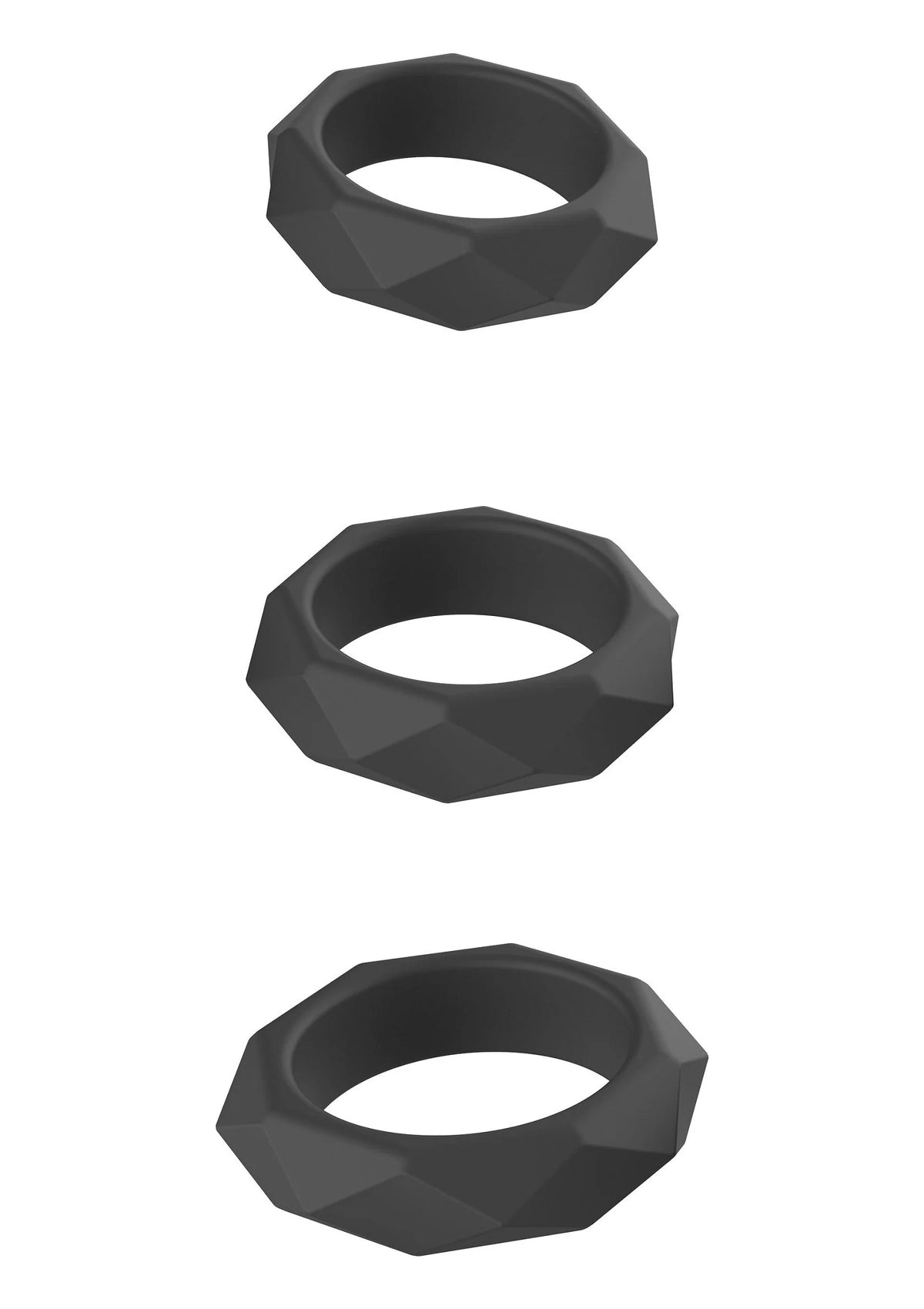 Bestel: Extreme Heavy C - Ring Set by Hidden Desire - bij Happytoys: de erotische sex webshop | liever Happy dan Easy ⭐⭐⭐⭐⭐