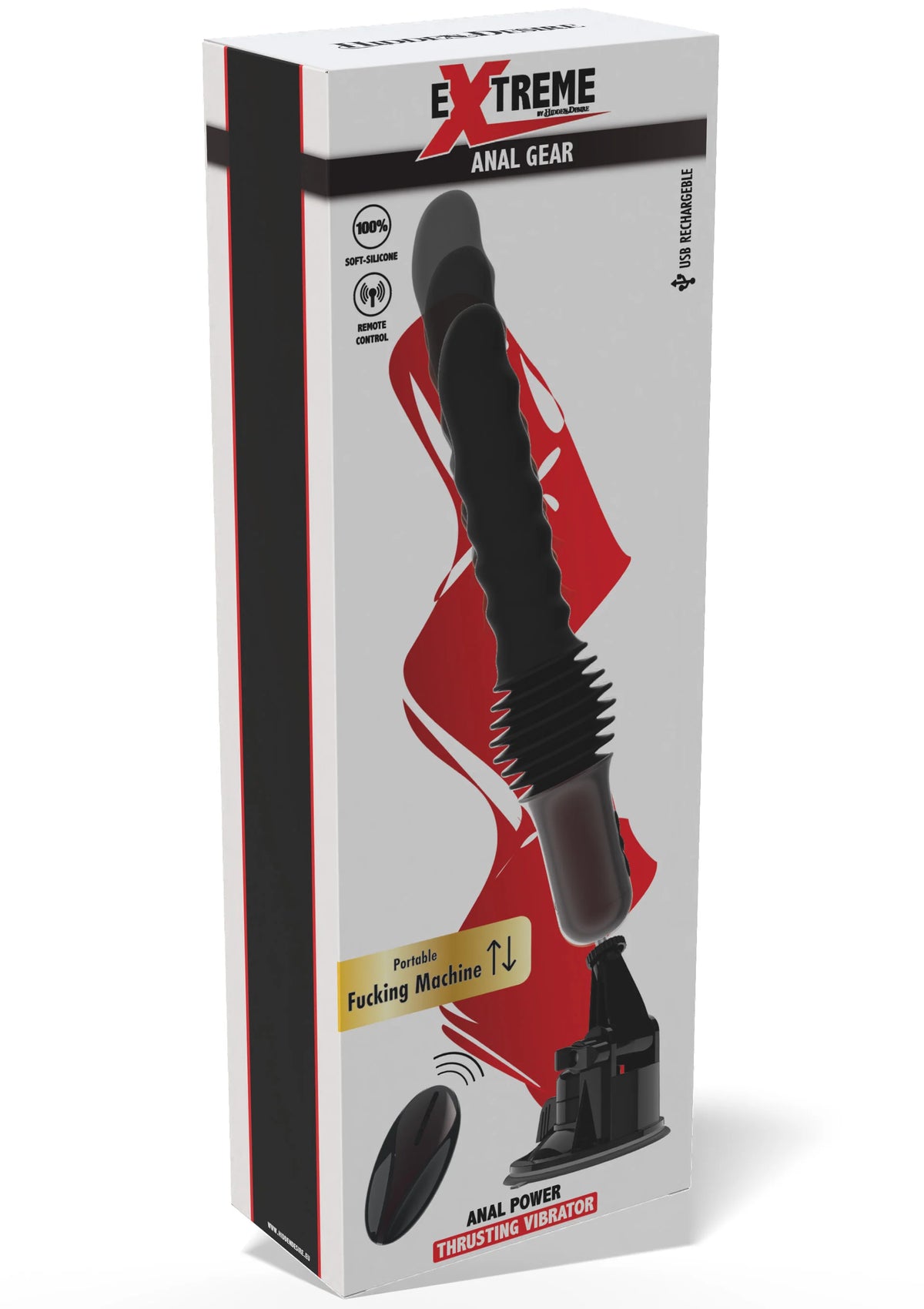 Bestel: Anal Power Thrusting Vibrator by Hidden Desire - bij Happytoys: de erotische sex webshop | liever Happy dan Easy ⭐⭐⭐⭐⭐
