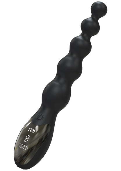 Bestel: Extreme Beaded Anal Power Vibrator by Hidden Desire - bij Happytoys: de erotische sex webshop | liever Happy dan Easy ⭐⭐⭐⭐⭐ - Default Title - 16818 - BLACK