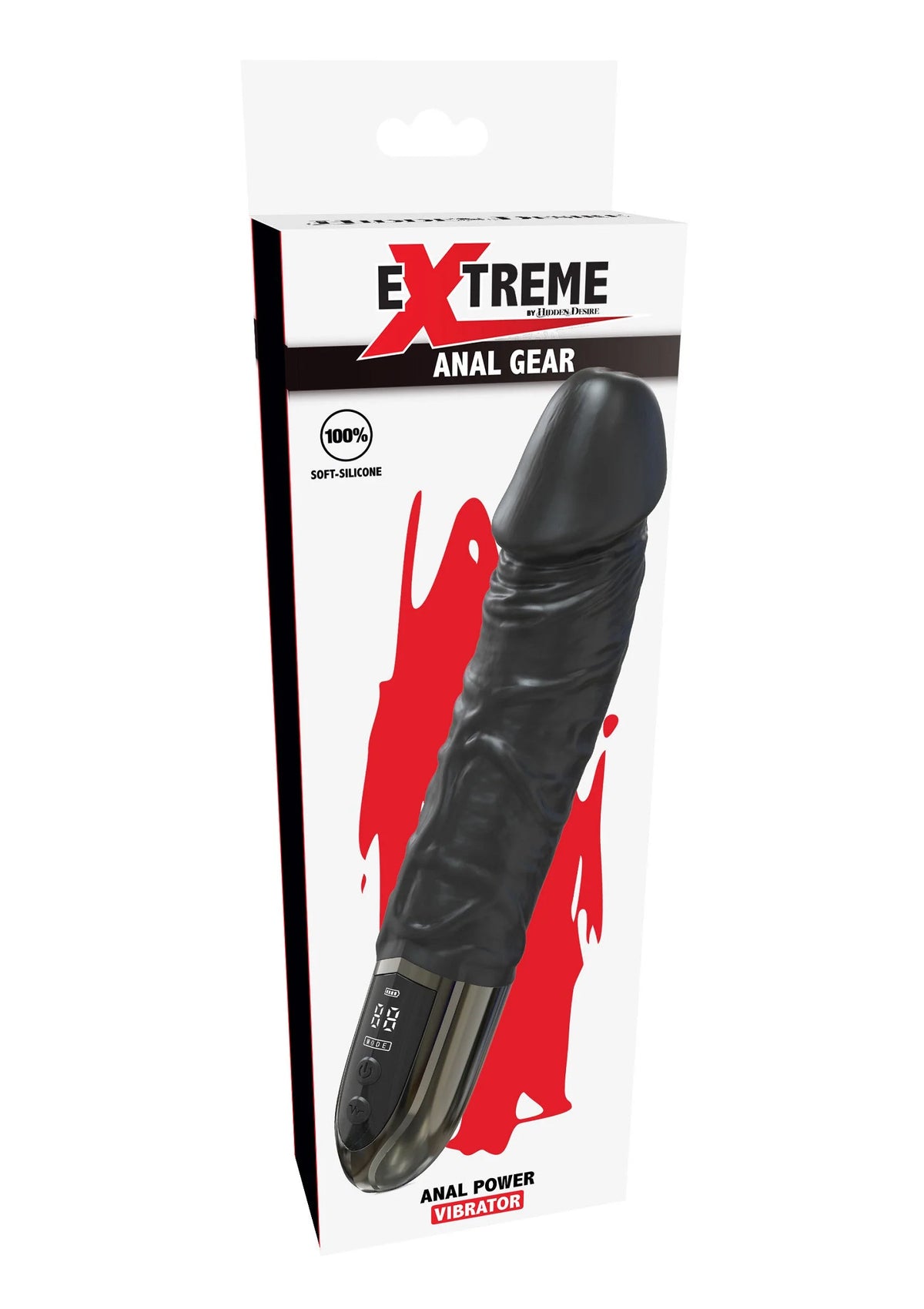 Bestel: Extreme Anal Power Vibrator by Hidden Desire - bij Happytoys: de erotische sex webshop | liever Happy dan Easy ⭐⭐⭐⭐⭐