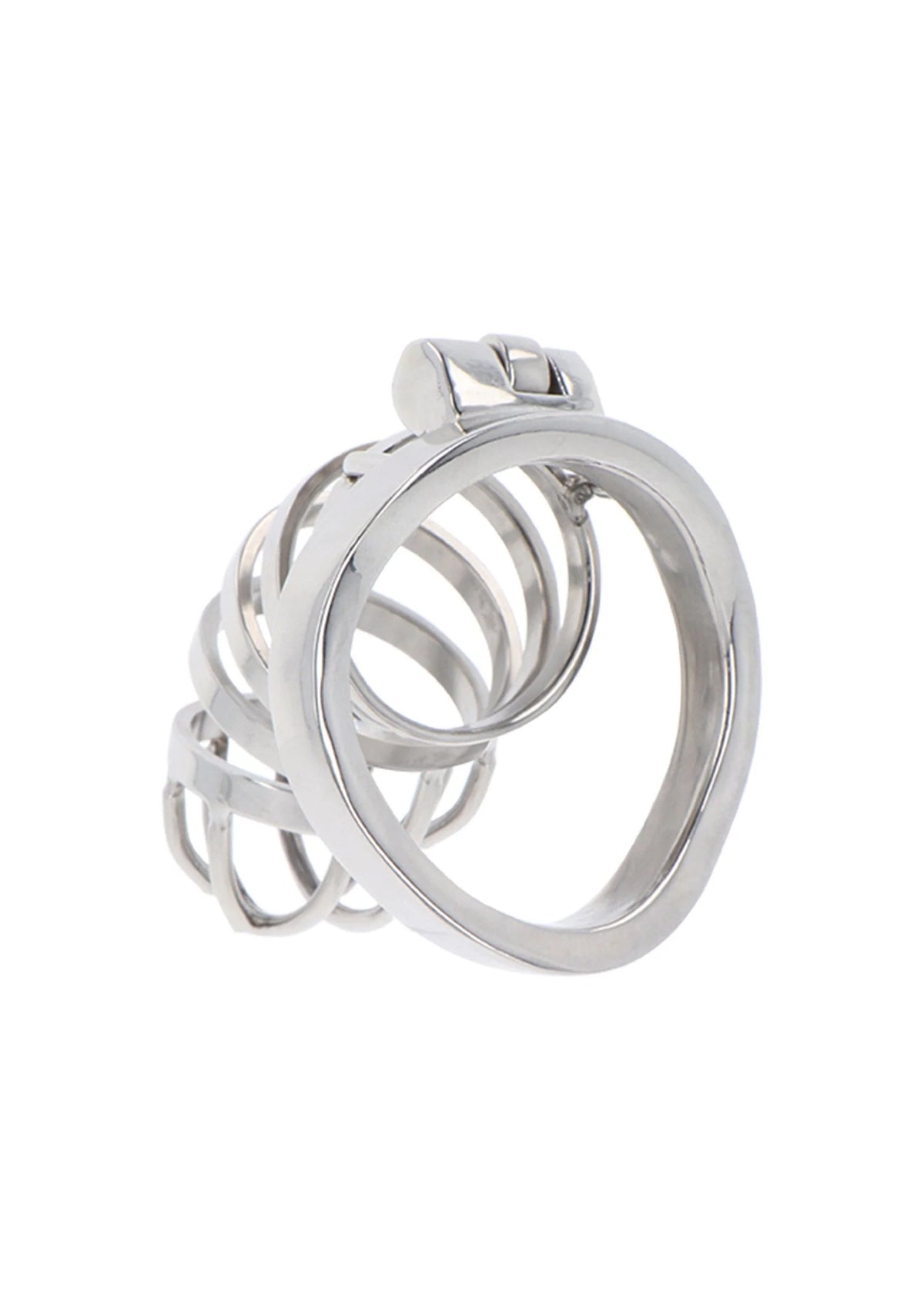 Bestel: Chastity Cock Cage Metal by Hidden Desire - bij Happytoys: de erotische sex webshop | liever Happy dan Easy ⭐⭐⭐⭐⭐