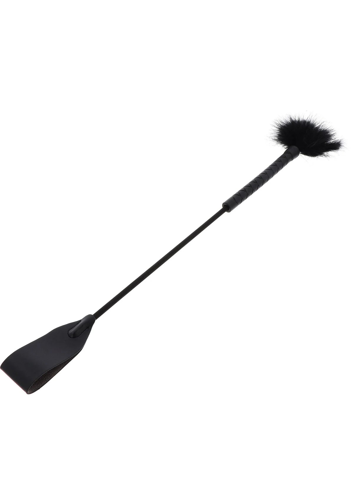 Bestel: Hidden Desire Extreme Crop Whip & Feather Tickler - bij Happytoys: de erotische sex webshop | liever Happy dan Easy ⭐⭐⭐⭐⭐