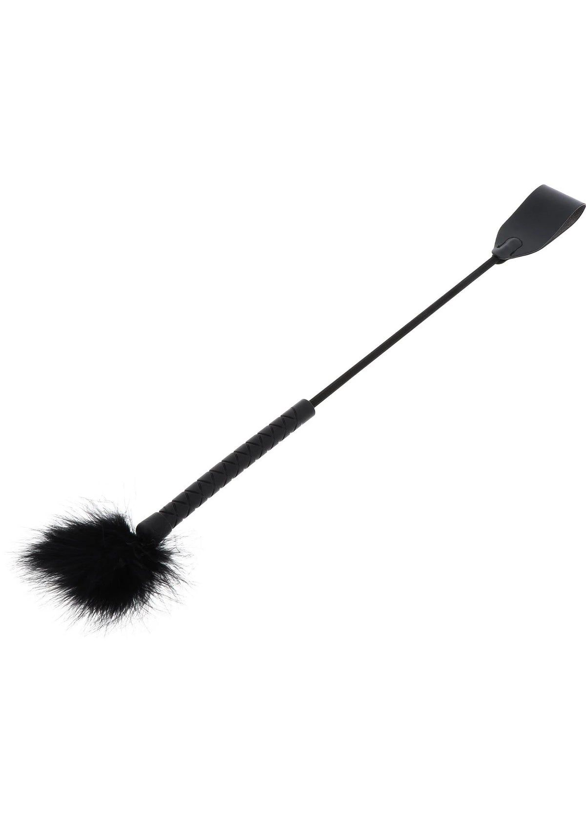 Bestel: Hidden Desire Extreme Crop Whip & Feather Tickler - bij Happytoys: de erotische sex webshop | liever Happy dan Easy ⭐⭐⭐⭐⭐
