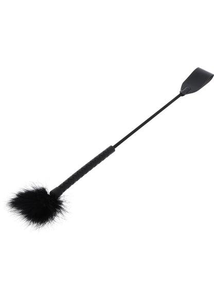 Bestel: Hidden Desire Extreme Crop Whip & Feather Tickler - bij Happytoys: de erotische sex webshop | liever Happy dan Easy ⭐⭐⭐⭐⭐