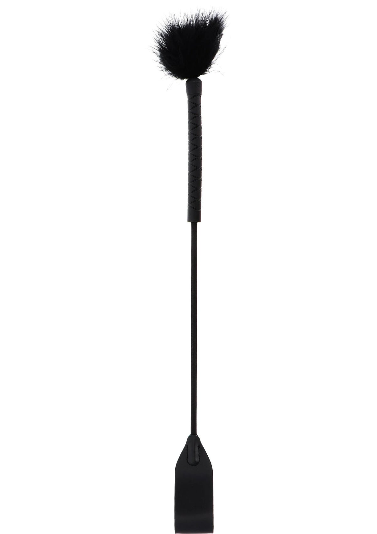 Bestel: Hidden Desire Extreme Crop Whip & Feather Tickler - bij Happytoys: de erotische sex webshop | liever Happy dan Easy ⭐⭐⭐⭐⭐
