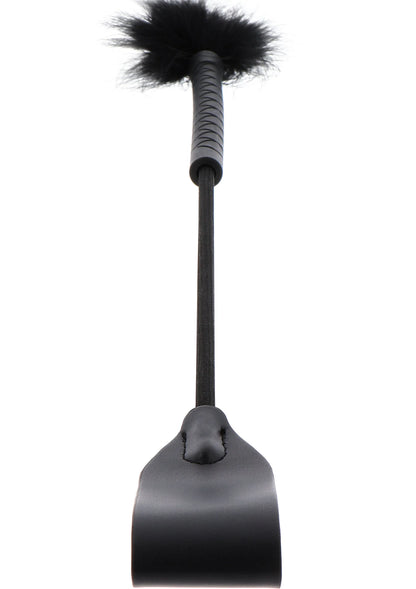 Bestel: Hidden Desire Extreme Crop Whip & Feather Tickler - bij Happytoys: de erotische sex webshop | liever Happy dan Easy ⭐⭐⭐⭐⭐