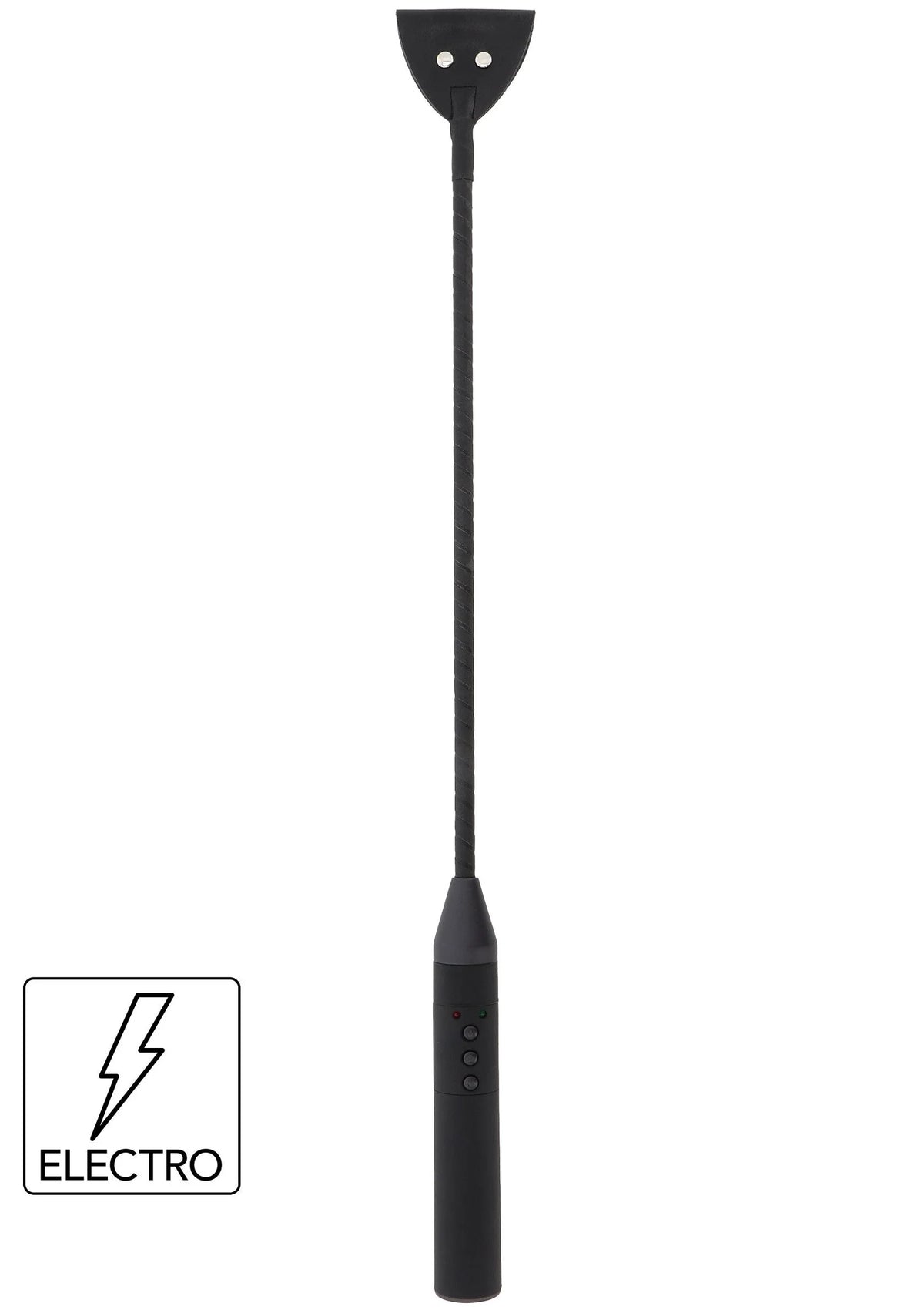 Bestel: Extreme Electro Riding Crop Hidden Desire - bij Happytoys: de erotische sex webshop | liever Happy dan Easy ⭐⭐⭐⭐⭐ - Default Title - 16836 - BLACK