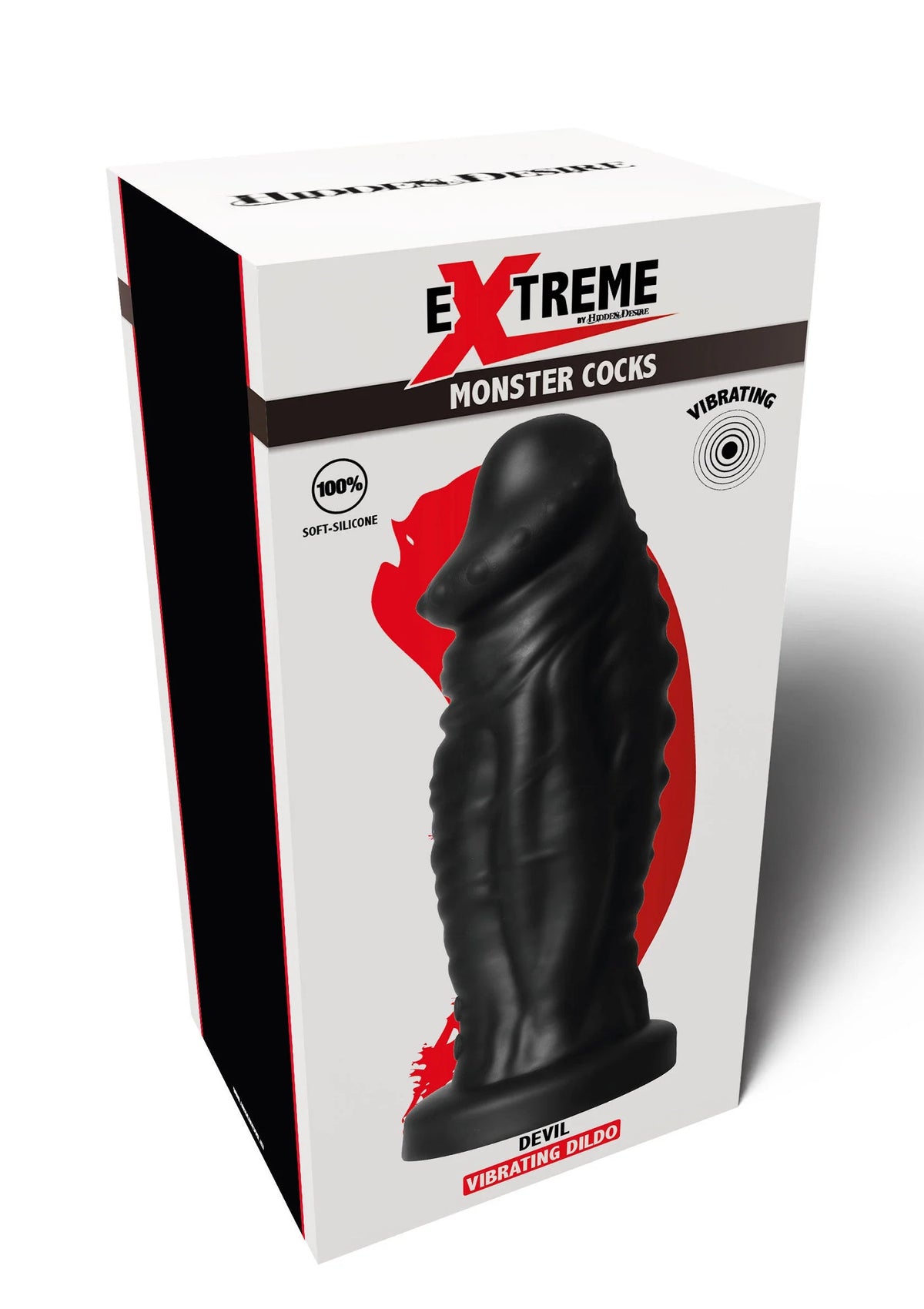 Bestel: Extreme Vibrating Devil Monster Dildo by Hidden Desire - bij Happytoys: de erotische sex webshop | liever Happy dan Easy ⭐⭐⭐⭐⭐