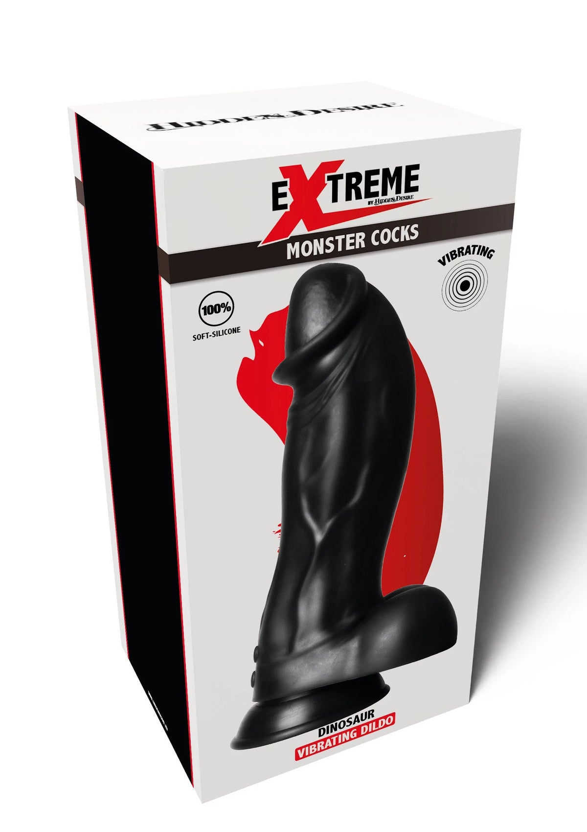 Bestel: Extreme Vibrating Dinosaur Monster Dildo by Hidden Desire - bij Happytoys: de erotische sex webshop | liever Happy dan Easy ⭐⭐⭐⭐⭐