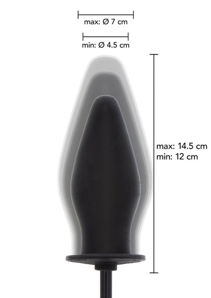Bestel: Inflatable Butt Plug Advanced by Hidden Desire Extreme - bij Happytoys: de erotische sex webshop | liever Happy dan Easy ⭐⭐⭐⭐⭐