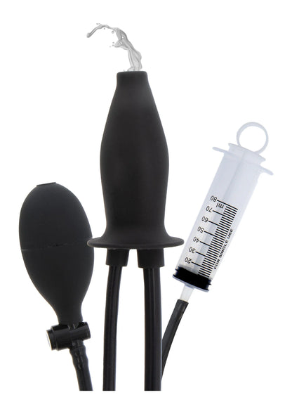Bestel: Inflatable Lubricating butt Plug by Hidden Desire Extreme - bij Happytoys: de erotische sex webshop | liever Happy dan Easy ⭐⭐⭐⭐⭐ - Default Title - 16854 - BLACK