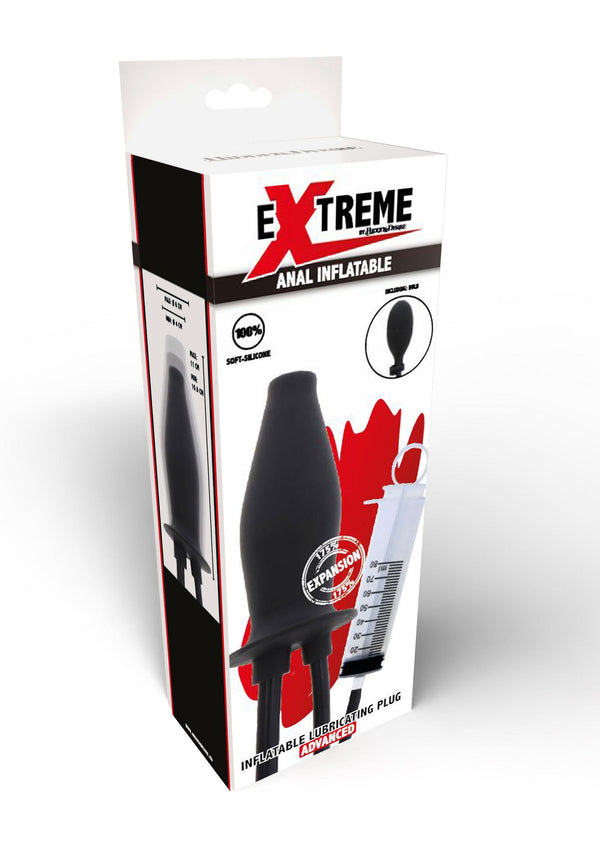 Bestel: Inflatable Lubricating butt Plug by Hidden Desire Extreme - bij Happytoys: de erotische sex webshop | liever Happy dan Easy ⭐⭐⭐⭐⭐