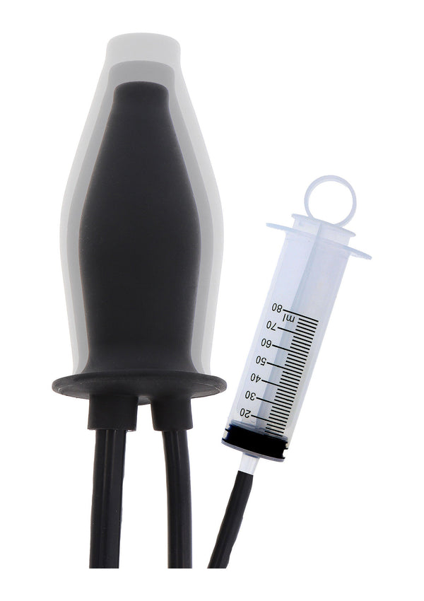 Bestel: Inflatable Lubricating butt Plug by Hidden Desire Extreme - bij Happytoys: de erotische sex webshop | liever Happy dan Easy ⭐⭐⭐⭐⭐