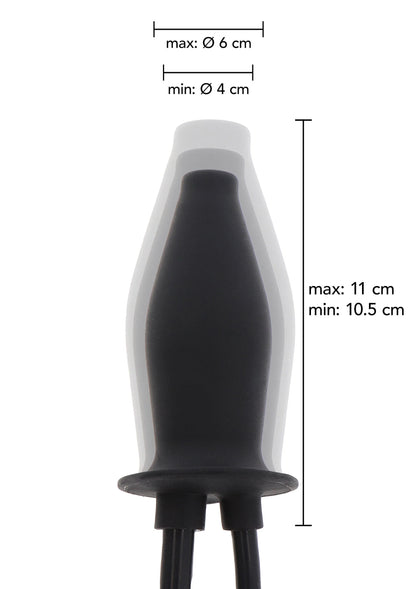 Bestel: Inflatable Lubricating butt Plug by Hidden Desire Extreme - bij Happytoys: de erotische sex webshop | liever Happy dan Easy ⭐⭐⭐⭐⭐