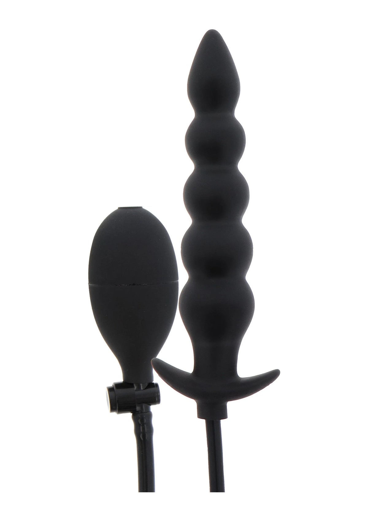 Bestel: Inflatable Ribbed Plug Advance by Hidden Desire Extreme - bij Happytoys: de erotische sex webshop | liever Happy dan Easy ⭐⭐⭐⭐⭐ - Default Title - 16855 - BLACK